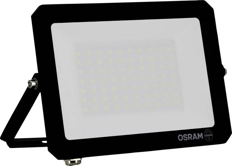 Produktbild: OSRAM HOMELIGHTING FLOODLIGHT LUX 50W 840 BLACK 4099854489761 LED-Flutlichtstrahler 50.00 W Leuchtfarben: Kaltwei&szlig;