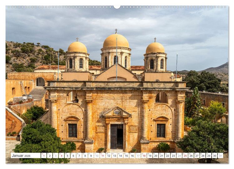 Produktbild: Faszination Kloster (Wandkalender 2026 DIN A2 quer), CALVENDO Monatskalender