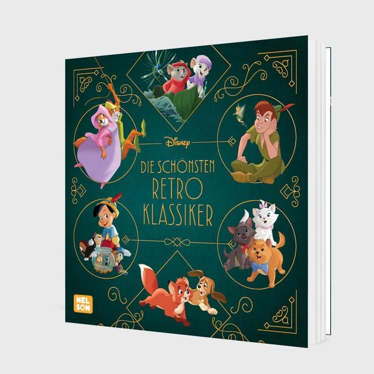 Produktbild: Disney Vorlesebuch: Die sch&ouml;nsten Retro-Klassiker