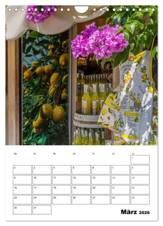 Produktbild: LIMONE SUL GARDA Unvergessliche Momente (Wandkalender 2026 DIN A4 hoch), CALVENDO Monatskalender