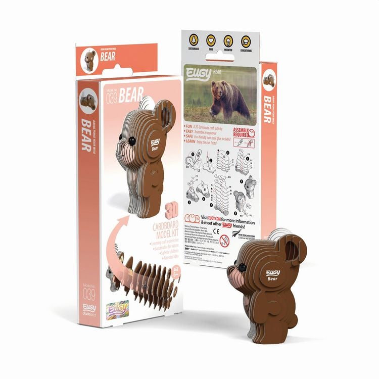 Produktbild: EUGY - 3D Bastelset B&auml;r