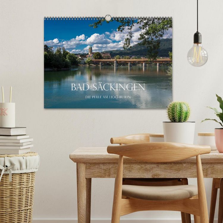 Produktbild: Bad S&auml;ckingen - Die Perle am Hochrhein (Wandkalender 2026 DIN A3 quer), CALVENDO Monatskalender