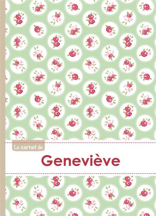Produktbild: Le carnet de genevieve lignes,