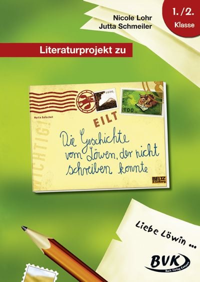 Produktbild: Literaturprojekt zu Die Geschichte vom Löwen, der nicht schreiben konnte
