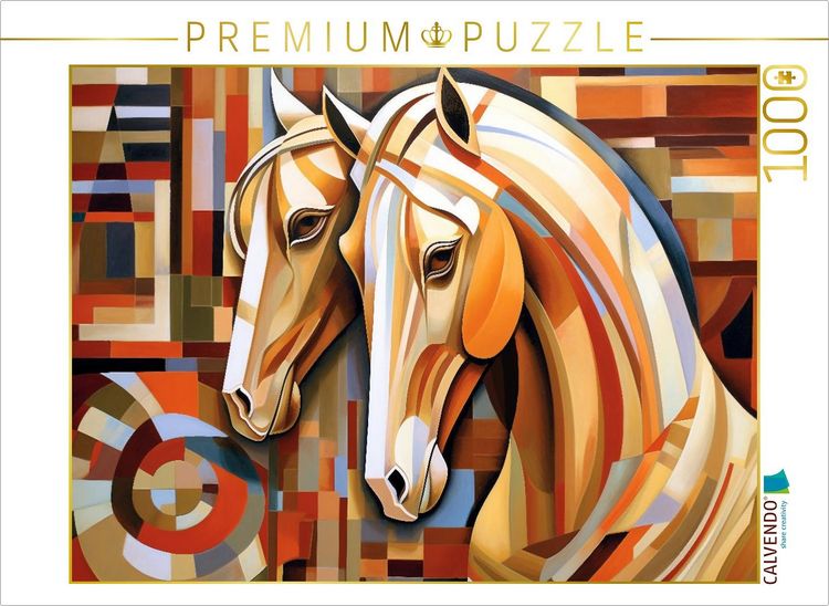Produktbild: CALVENDO Puzzle Akhal-Teke - die eleganten Pferde Asiens | 1000 Teile Lege-Gr&ouml;&szlig;e 64x48cm Foto-Puzzle f&uuml;r gl&uuml;ckliche Stunden