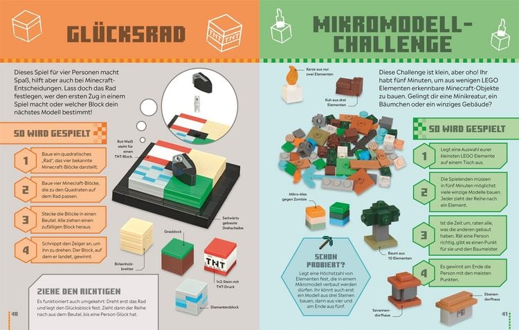 Produktbild: LEGO&reg; Minecraft&reg; Das Spielebuch
