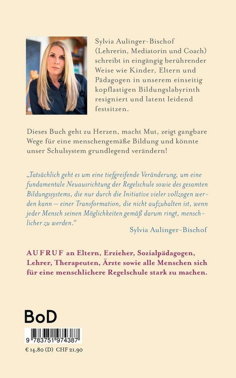 Produktbild: Weckruf f&uuml;r eine menschlichere Schule