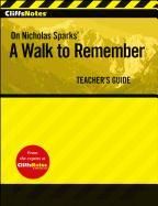 Produktbild: CliffsNotes on Nicholas Sparks' a Walk to Remember