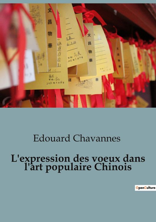 Produktbild: L'expression des voeux dans l'art populaire Chinois