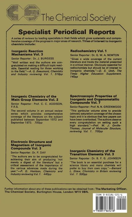 Produktbild: Organometallic Chemistry