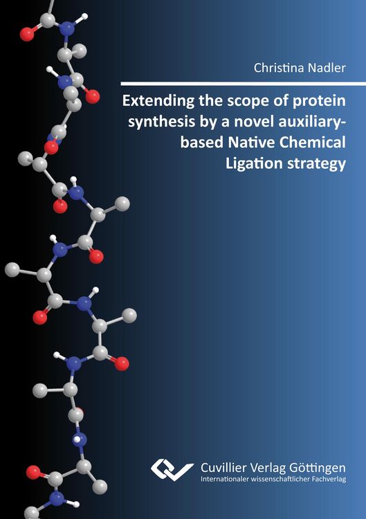 Produktbild: Extending the scope of protein synthesis by a novel auxiliary‐based Native Chemical Ligation strategy