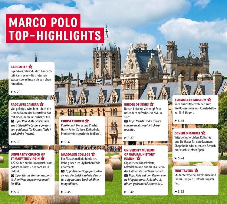Produktbild: MARCO POLO Reisef&uuml;hrer Oxford