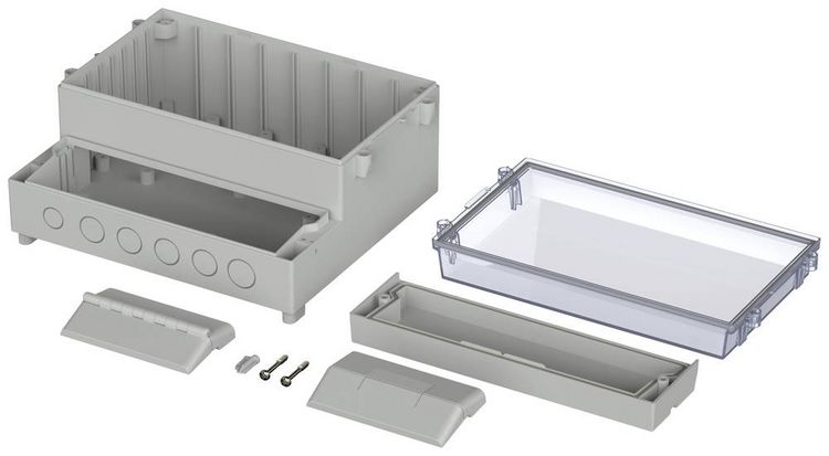 Produktbild: Bopla REGLOCARD RCP 2000 Wand-Geh&auml;use 213 x 185 x 104.5 ABS, Polycarbonat Hellgrau 1St.