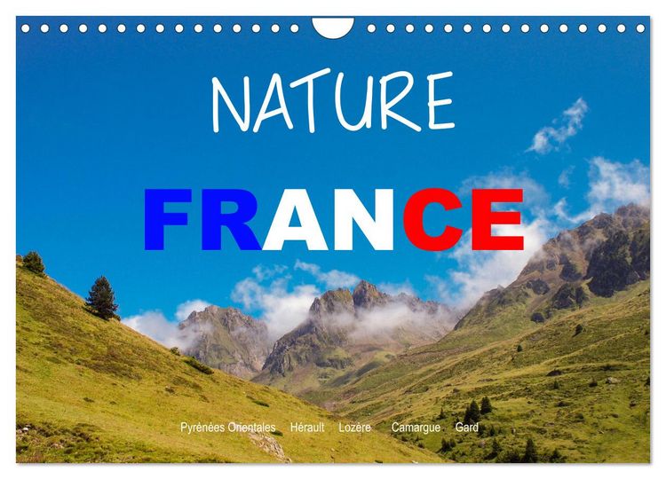 Produktbild: Nature sud de la France (Calendrier mural 2026 DIN A4 vertical), CALVENDO calendrier mensuel