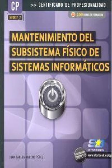 Produktbild: Mantenimiento del subsistema f&iacute;sico de sistemas inform&aacute;ticos