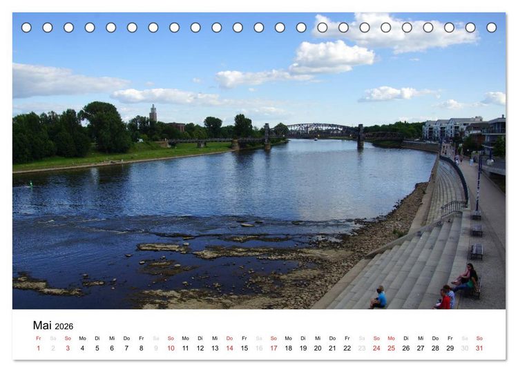 Produktbild: Mein Magdeburg 2026 (Tischkalender 2026 DIN A5 quer), CALVENDO Monatskalender