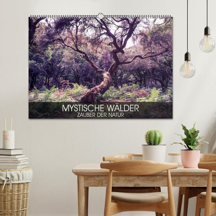 Produktbild: Mystische W&auml;lder - Zauber der Natur (Wandkalender 2026 DIN A2 quer), CALVENDO Monatskalender
