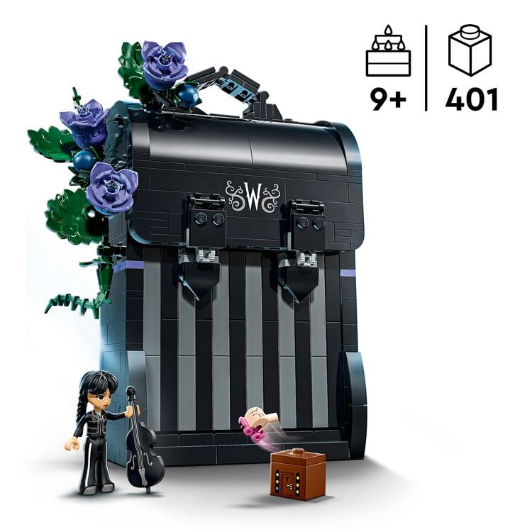Produktbild: LEGO Wednesdays Rucksack Bauspielzeug f&uuml;r Kinder ab 9 Jahren 76787