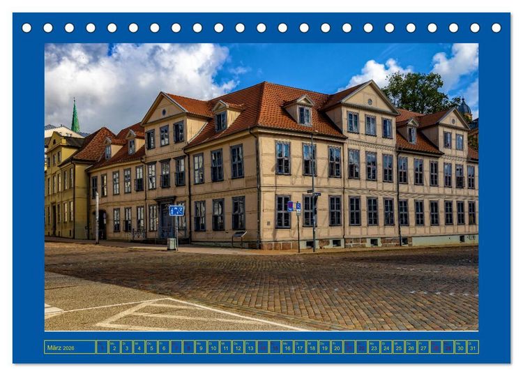 Produktbild: Schwerin - Wir sind Welterbe (Tischkalender 2026 DIN A5 quer), CALVENDO Monatskalender