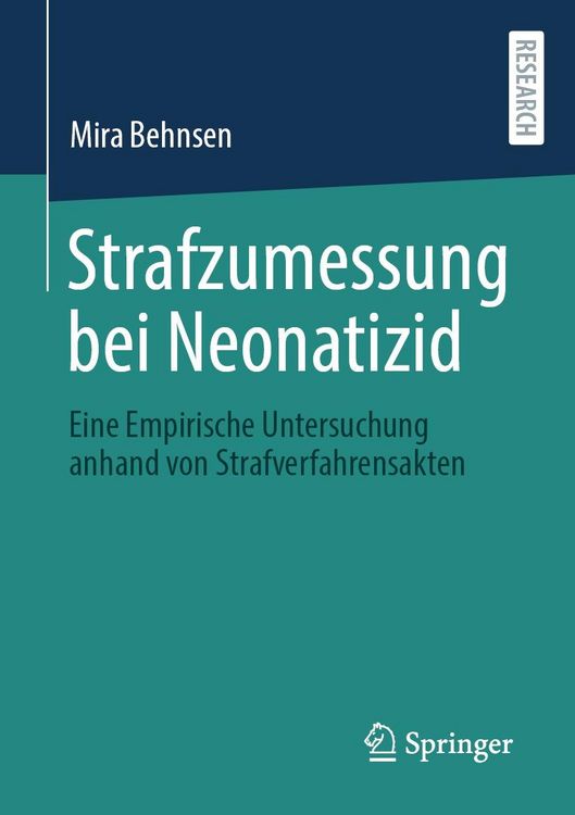 Produktbild: Strafzumessung bei Neonatizid