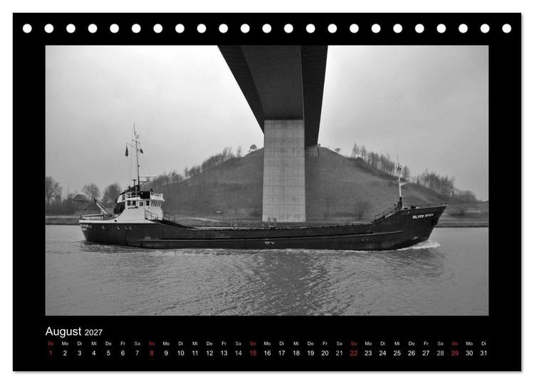Produktbild: Alte Schiffe (Tischkalender 2027 DIN A5 quer), CALVENDO Monatskalender
