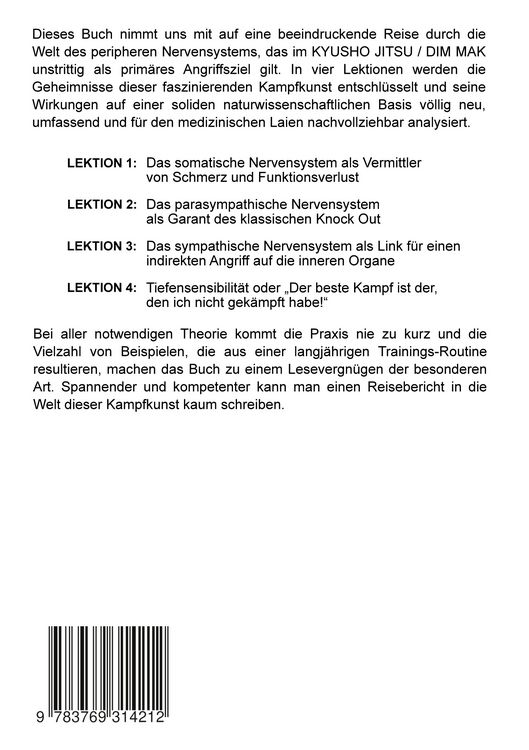 Produktbild: Das periphere Nervensystem als Angriffsziel in der Kampfkunst