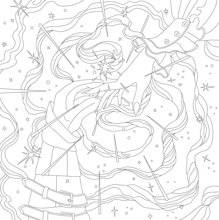 Produktbild: Romantasy Colouring Book