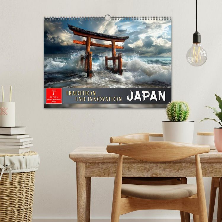Produktbild: Japan - Tradition und Innovation (Wandkalender 2026 DIN A3 quer), CALVENDO Monatskalender