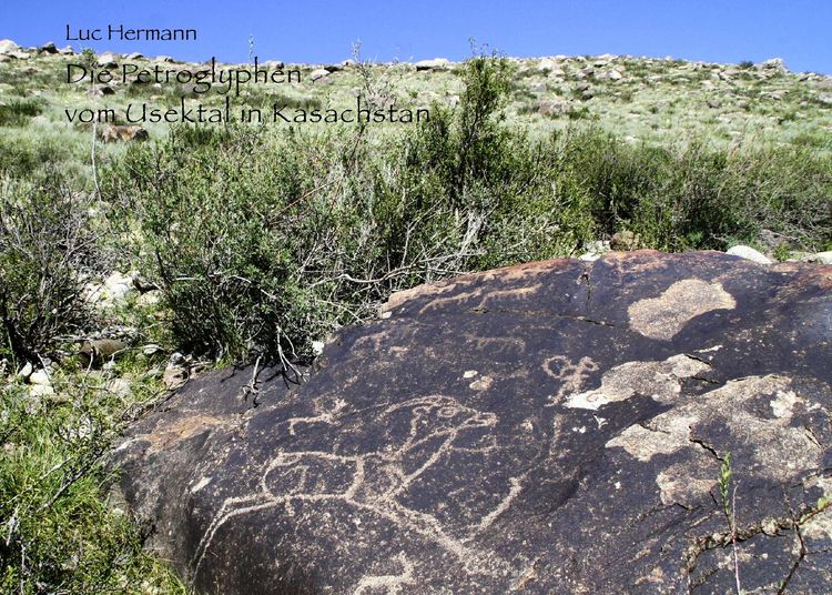 Produktbild: Die Petroglyphen vom Usektal in Kasachstan