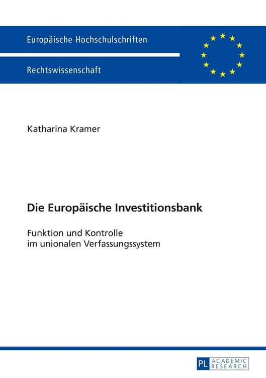 Produktbild: Die Europ&auml;ische Investitionsbank