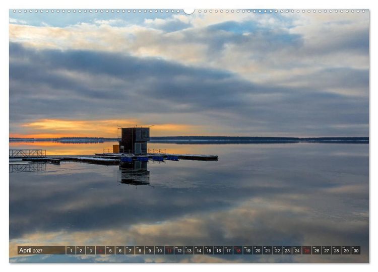Produktbild: Seenland in der Lausitz (hochwertiger Premium Wandkalender 2027 DIN A2 quer), Kunstdruck in Hochglanz