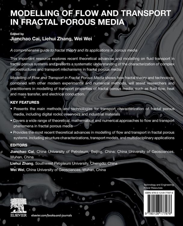 Produktbild: Modelling of Flow and Transport in Fractal Porous Media