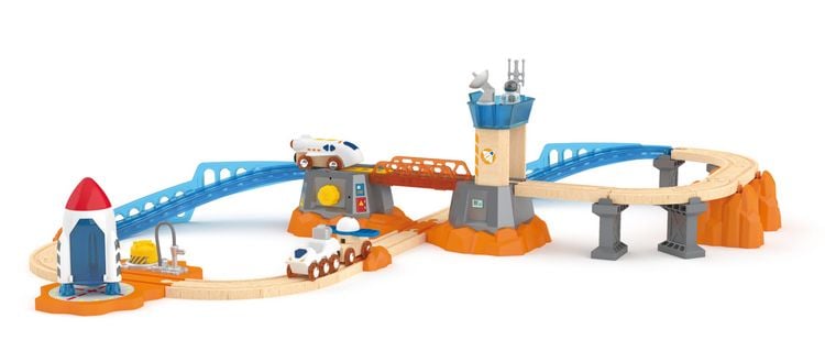 Produktbild: Hape Zugset - Weltraummission auf dem Mars