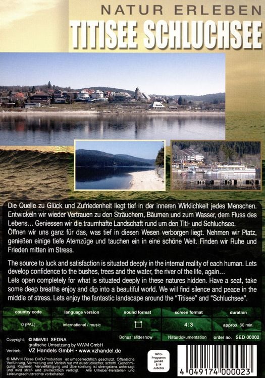 Produktbild: Titisee/Schluchsee - Natur erleben