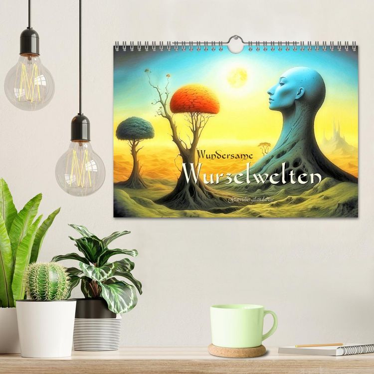 Produktbild: Wundersame Wurzelwelten (Wandkalender 2026 DIN A4 quer), CALVENDO Monatskalender