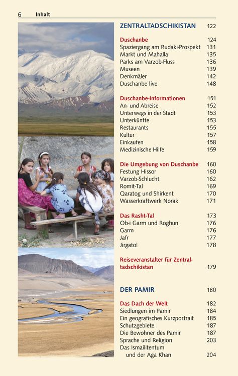 Produktbild: TRESCHER Reisef&uuml;hrer Tadschikistan
