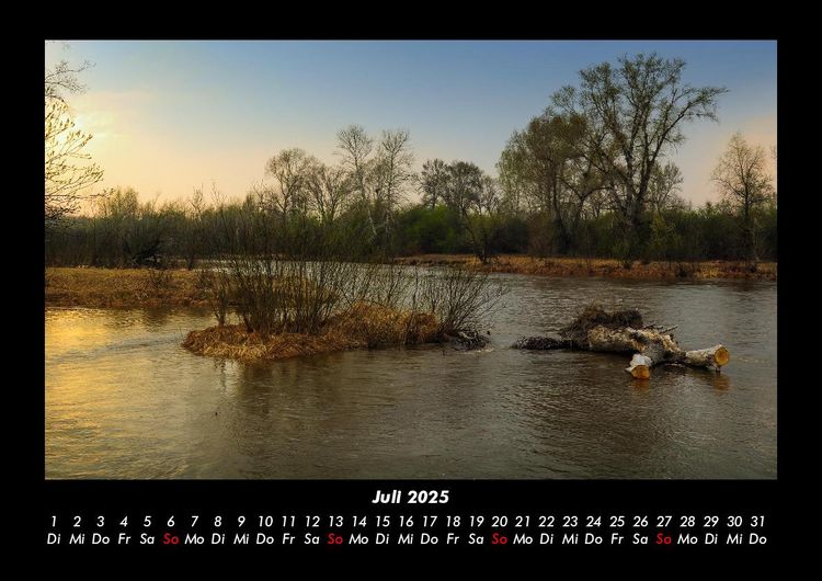 Produktbild: Landschaftskalender 2025 Fotokalender DIN A3