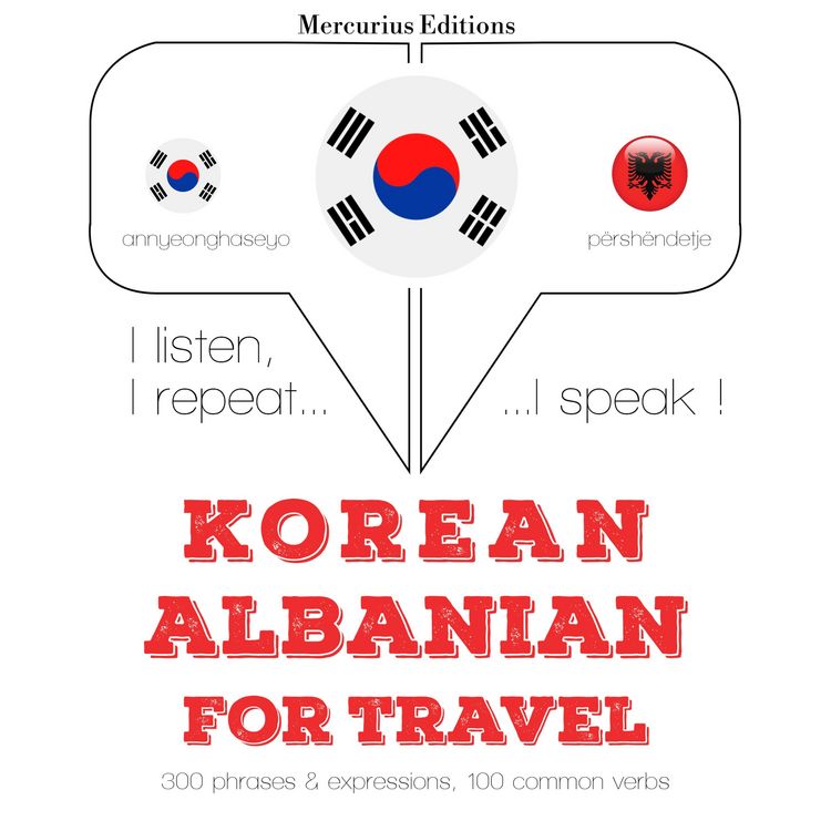 Produktbild: Travel words and phrases in Albanian