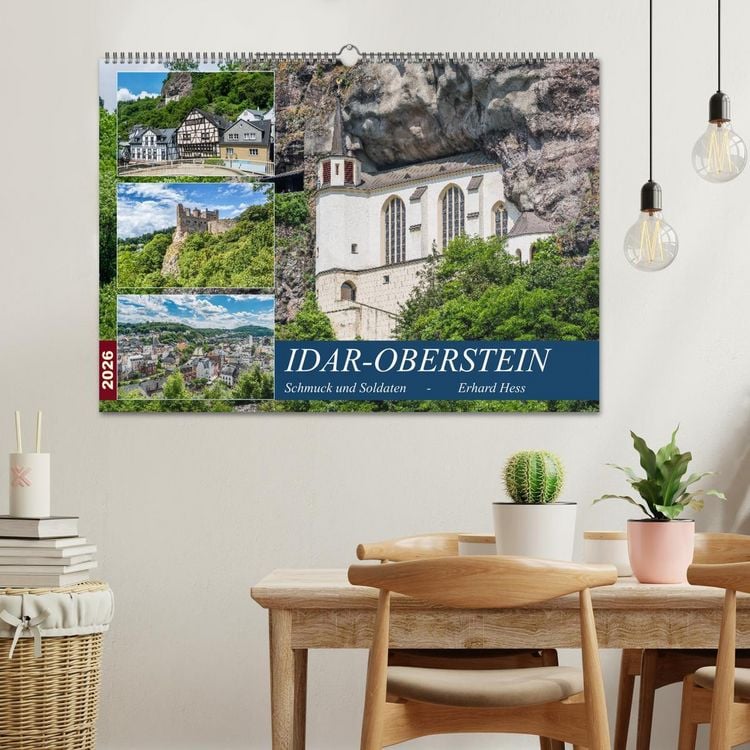 Produktbild: Idar-Oberstein - Schmuck und Soldaten (Wandkalender 2026 DIN A2 quer), CALVENDO Monatskalender