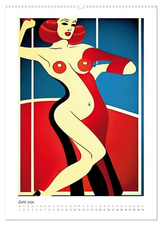 Produktbild: Retrotik (hochwertiger Premium Wandkalender 2026 DIN A2 hoch), Kunstdruck in Hochglanz