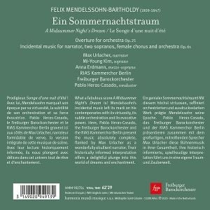 Produktbild: Mendelssohn: Ein Sommernachtstraum (A Midsummer Ni