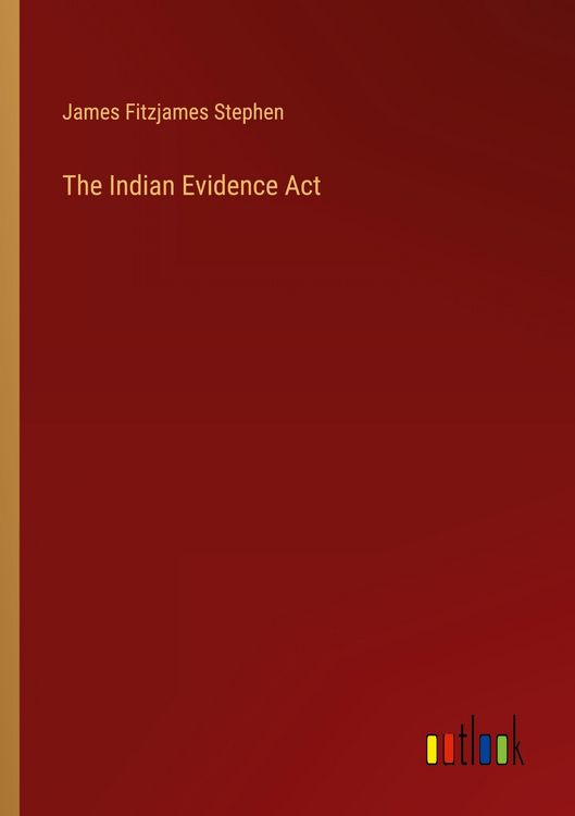 Produktbild: The Indian Evidence Act