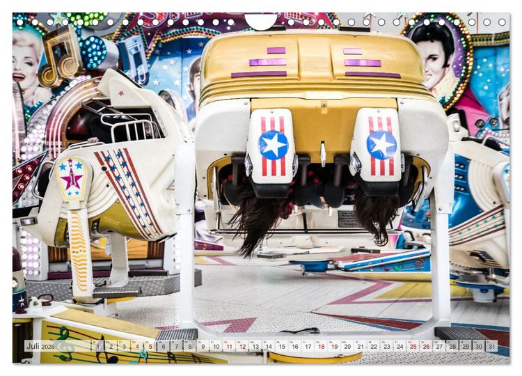 Produktbild: Kirmes Gl&uuml;ck (Wandkalender 2026 DIN A4 quer), CALVENDO Monatskalender