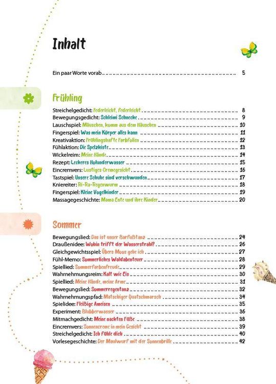 Produktbild: Das Krippen-Jahreszeitenbuch: Mit allen Sinnen