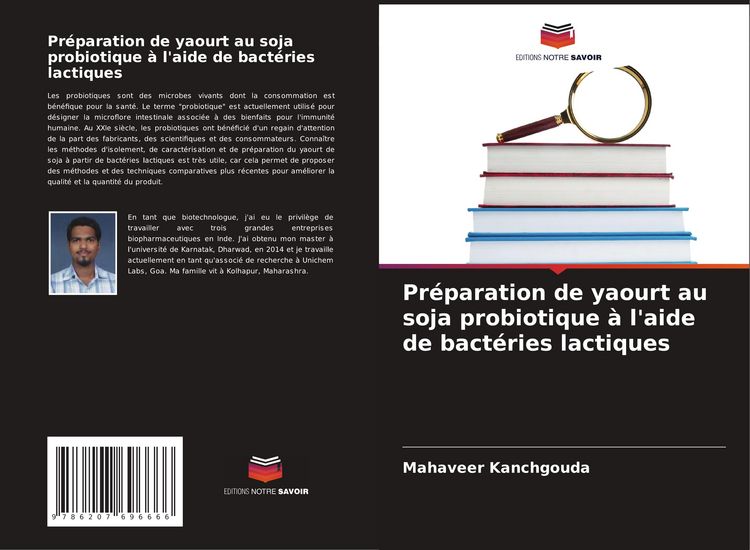Produktbild: Pr&eacute;paration de yaourt au soja probiotique &agrave; l'aide de bact&eacute;ries lactiques