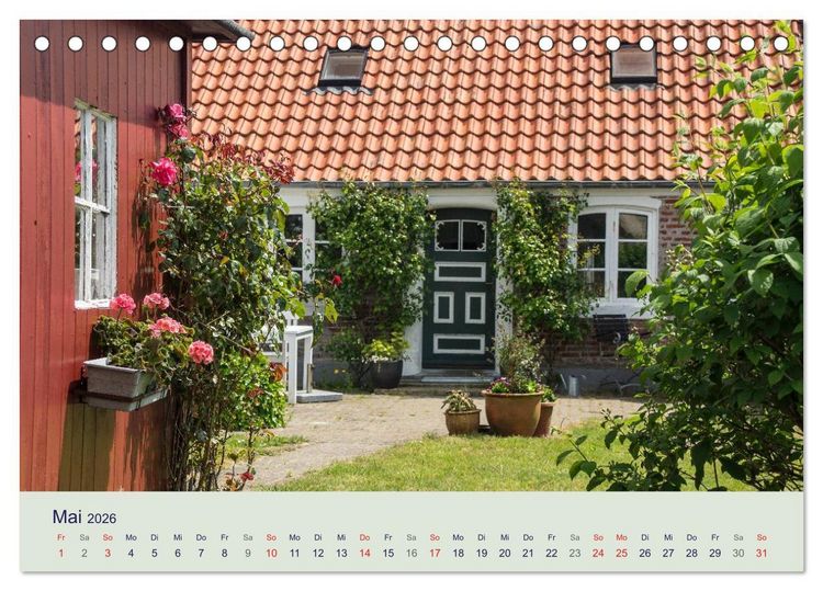 Produktbild: Fan&oslash; - Himmel, Hav og mere (Tischkalender 2026 DIN A5 quer), CALVENDO Monatskalender