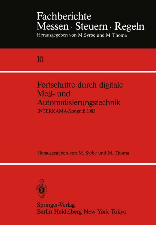 Produktbild: Fortschritte durch digitale Me&szlig;- und Automatisierungstechnik