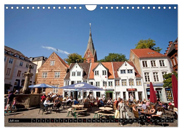Produktbild: Schleswig-Holstein (Wandkalender 2026 DIN A4 quer), CALVENDO Monatskalender