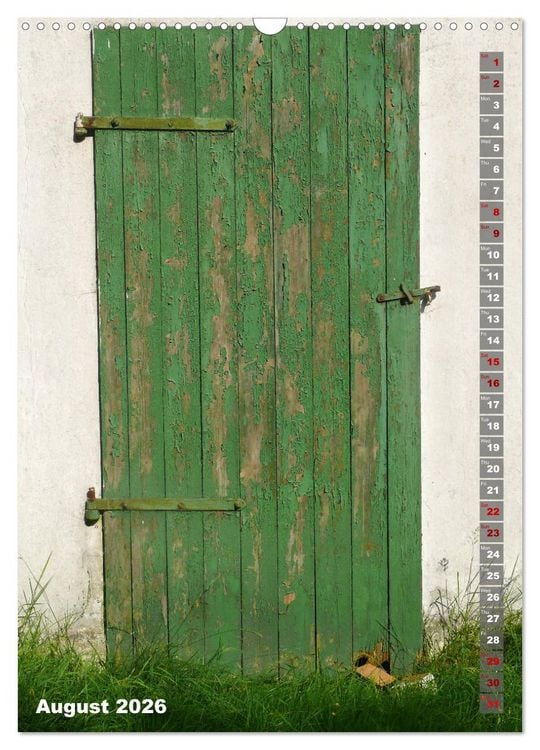 Produktbild: antique doors around europe (Wall Calendar 2026 DIN A3 portrait), CALVENDO 12 Month Wall Calendar