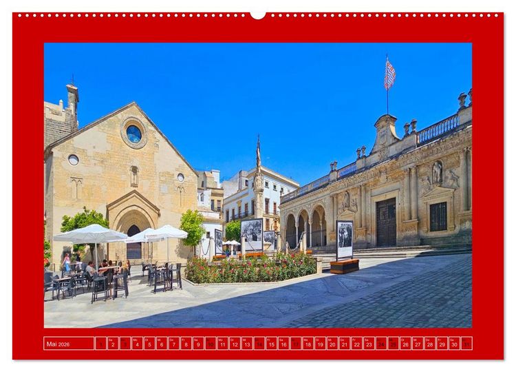 Produktbild: Ein Herz f&uuml;r Jerez de la Frontera (Wandkalender 2026 DIN A2 quer), CALVENDO Monatskalender